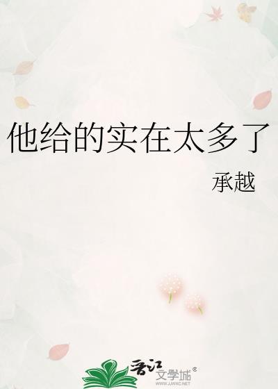 他给的实在太多了晋江