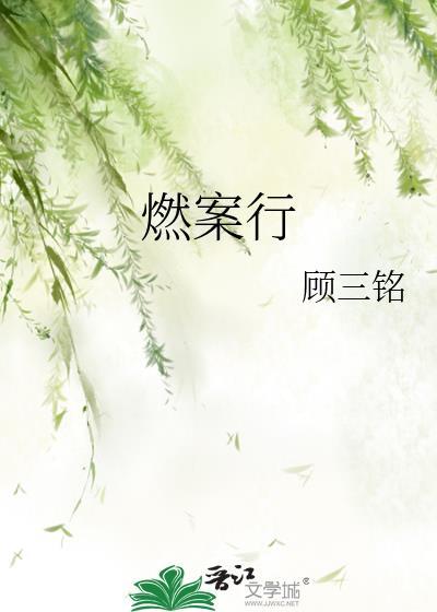 燃案行by顾三铭